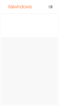 Mobile Screenshot of italwindows.com